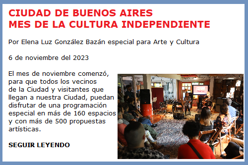CULTURA INDEPENDIENTE
